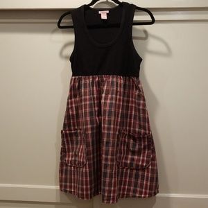 Fire Los Angeles Plaid Dress